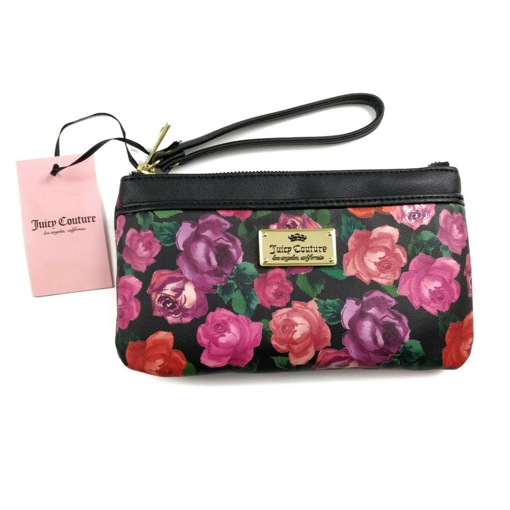 Juicy Couture "Romantic Rose" Promenade Wristlet
